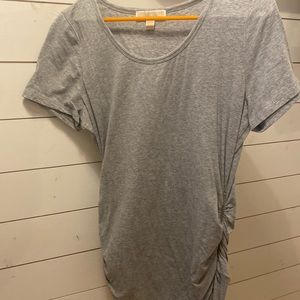 Michael Kors shirt with cute silver zipper on the side. Size-L